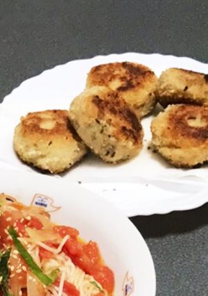 きんぴらと大豆の煮物の残りで大豆コロッケ-レシピのメイン写真
