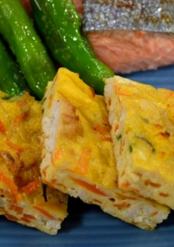 五目厚焼き卵-レシピのメイン写真
