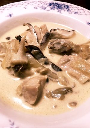 きのことガーリックチキンのクリーム煮-レシピのメイン写真