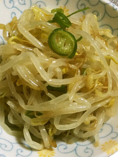 超楽々 もやしナムル ラーメントッピング-レシピのメイン写真