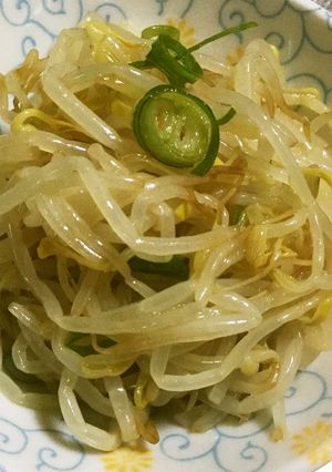 超楽々 もやしナムル ラーメントッピング-レシピのメイン写真