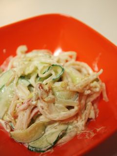 もやしとちくわのごまマヨ和え-レシピのメイン写真