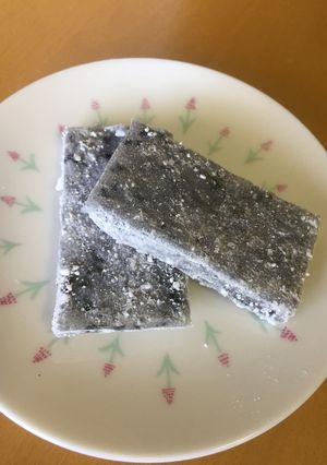 上新粉で胡麻ゆべし-レシピのメイン写真