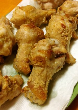 ウォーターオーブンで骨付き鶏の唐揚げ-レシピのメイン写真