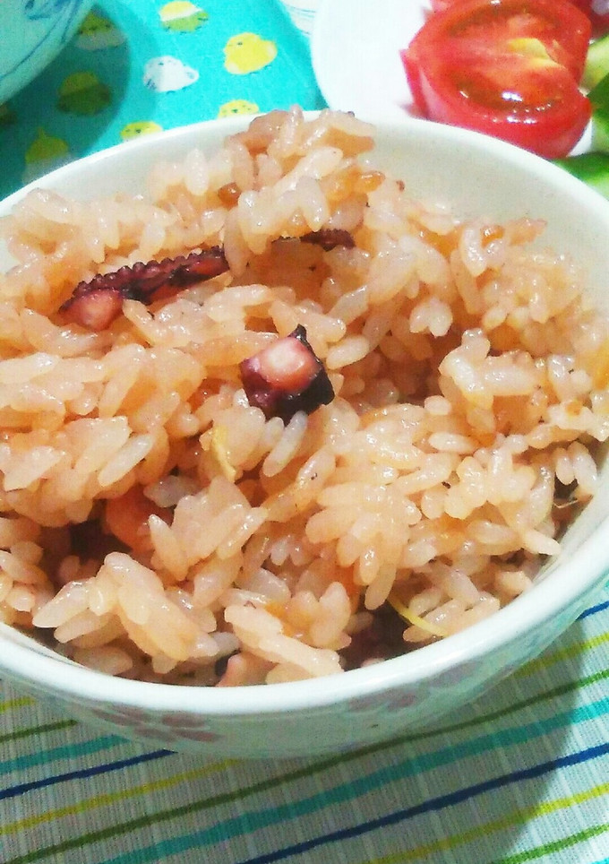 簡単！たこ飯☆干物使用-レシピのメイン写真