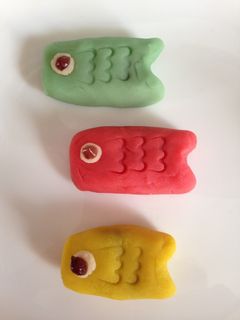 こどもの日に!練り切りで鯉のぼり-レシピのメイン写真