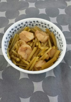 ふきとおふの煮物-レシピのメイン写真