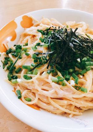 簡単！濃厚！明太子クリームパスタ！-レシピのメイン写真
