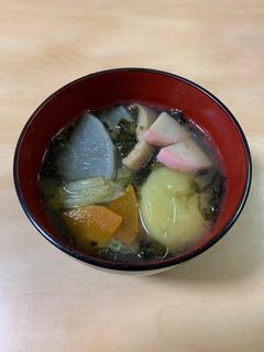 さつまいも団子の団子汁-レシピのメイン写真