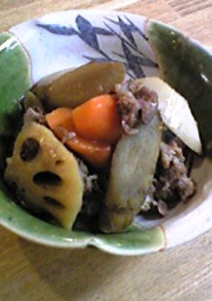 牛肉と根菜の煮物-レシピのメイン写真