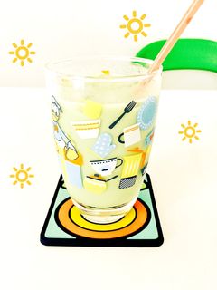 抹茶ミルク風☆青汁はちみつミルク-レシピのメイン写真