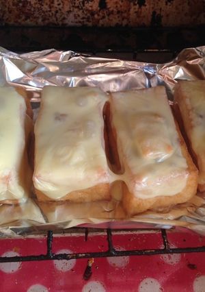 ソースｉｎチーズのせ厚揚げ豆腐-レシピのメイン写真