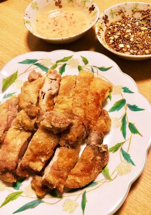 簡単おかず☆つけダレで食べる揚げ鶏！-レシピのメイン写真