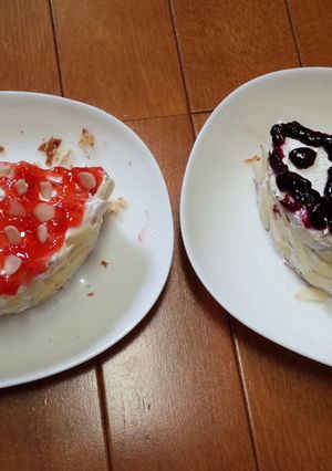 飾り付けるだけ♪鯉のぼりケーキ-レシピのメイン写真