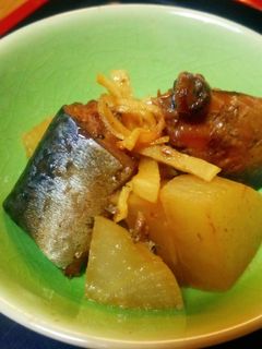 サバ缶と大根の煮物-レシピのメイン写真