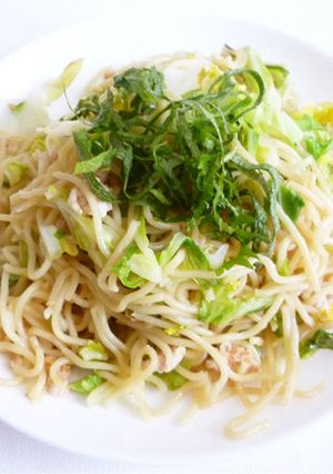 大葉香る塩やきそば-レシピのメイン写真