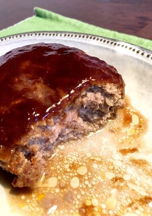 簡単に！たくさん肉汁ハンバーグ！-レシピのメイン写真