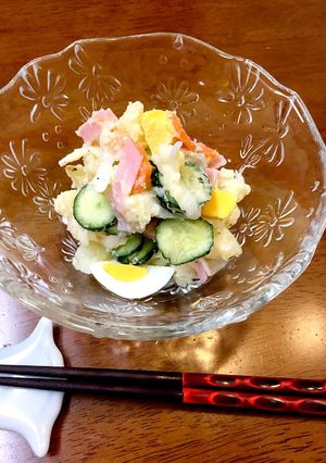 玉ねぎたっぷりポテトサラダ-レシピのメイン写真
