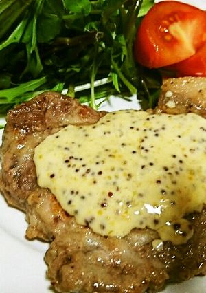 豚ロース肉のハニーマスタードソース-レシピのメイン写真
