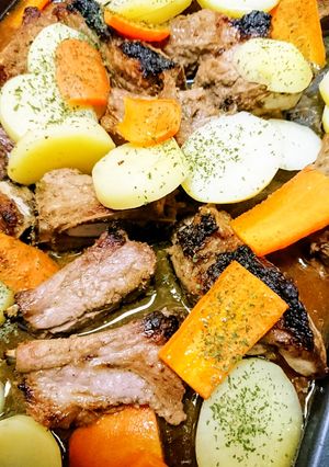 梅酒入りスペアリブ-レシピのメイン写真