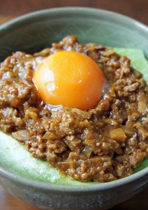 肉みそ丼-レシピのメイン写真