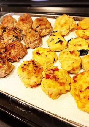 離乳食後期～★ズボラ簡単複数ハンバーグ-レシピのメイン写真