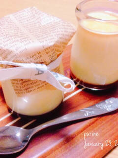 簡単!美味しい♡ゼラチンでミルクプリン-レシピのメイン写真
