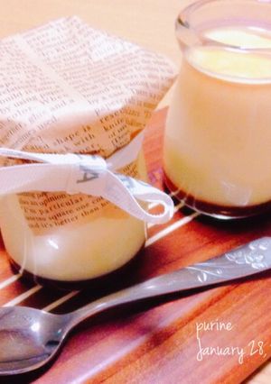 簡単！美味しい♡ゼラチンでミルクプリン-レシピのメイン写真