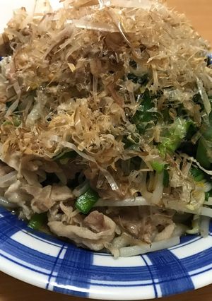 糖質制限!しらたきで簡単焼きそば!-レシピのメイン写真
