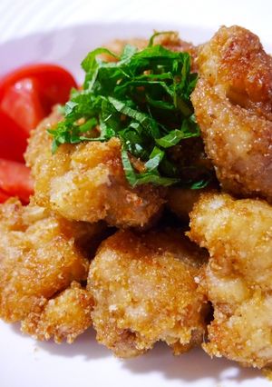 鶏からあげのごま和え-レシピのメイン写真