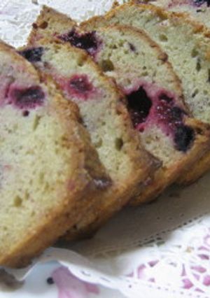 ブラックベリーケーキ-レシピのメイン写真