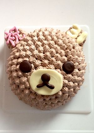 キャラクターケーキ☆リラックマ-レシピのメイン写真