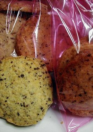 コーヒー豆入り香ばしいクッキー-レシピのメイン写真