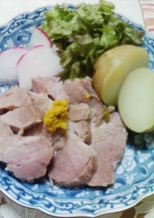 圧力鍋でネギをたっぷり塩豚-レシピのメイン写真