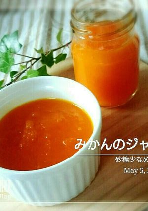 みかんのジャム 砂糖少なめ20%-レシピのメイン写真