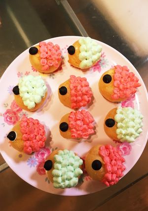 プチシューで鯉のぼり-レシピのメイン写真