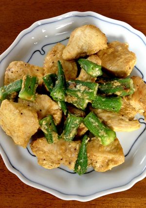 ダイエットに！！胸肉のカレー粉炒め-レシピのメイン写真