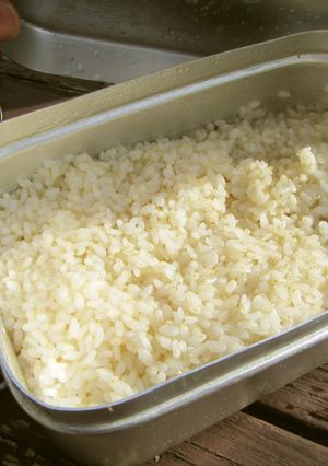 最近の屋外でのメスティン飯-レシピのメイン写真