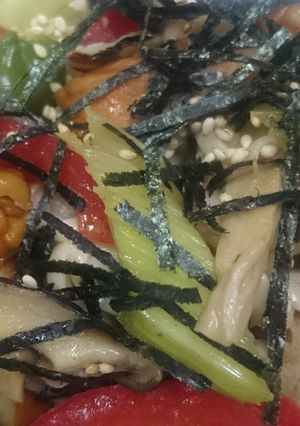 糖質制限❗蒟蒻 うどん風・焼きうどん❗-レシピのメイン写真