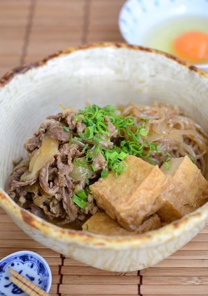 がごめ昆布おぼろの肉豆腐【作りおき】-レシピのメイン写真