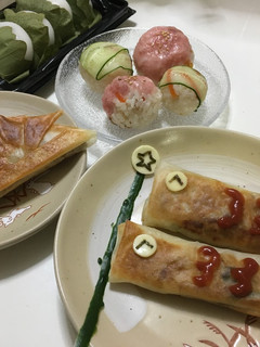 こどもの日に♪かわいい春巻き-レシピのメイン写真