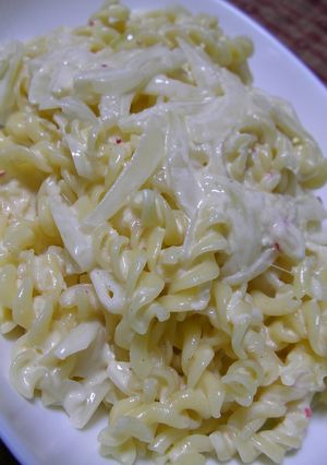 【男の料理】りんごのマカロニサラダ-レシピのメイン写真