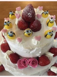 ミニオン★ケーキ-レシピのメイン写真
