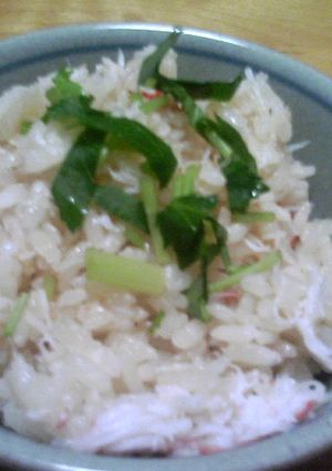 かにご飯-レシピのメイン写真