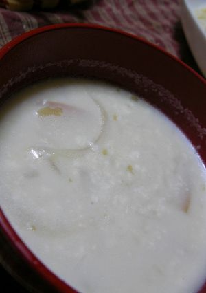 【男の料理】カッテージチーズのスープ-レシピのメイン写真