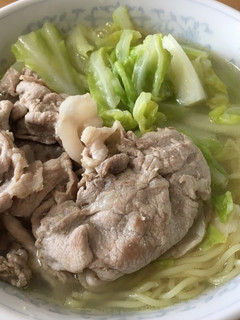 豚軟骨出汁の豚キャベツラーメン-レシピのメイン写真