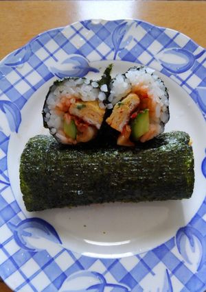 キムチ手巻き-レシピのメイン写真