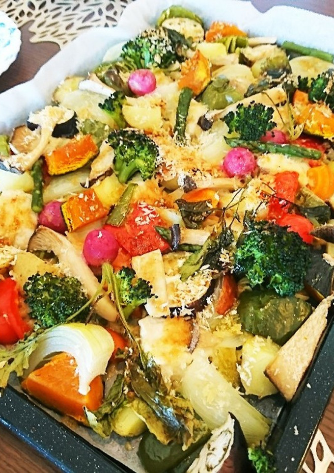 お野菜の畑！ぎゅうぎゅう焼き-レシピのメイン写真