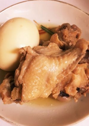 鶏手羽と玉子のさっぱり煮-レシピのメイン写真