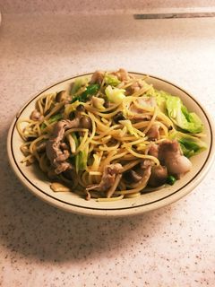 簡単キノコとキャベツの和風スパ-レシピのメイン写真